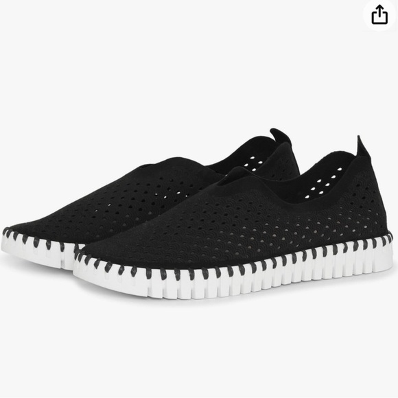 Ilse Jacobson women’s Tulip 139 Slip-On flat black size 40 - Picture 1 of 10